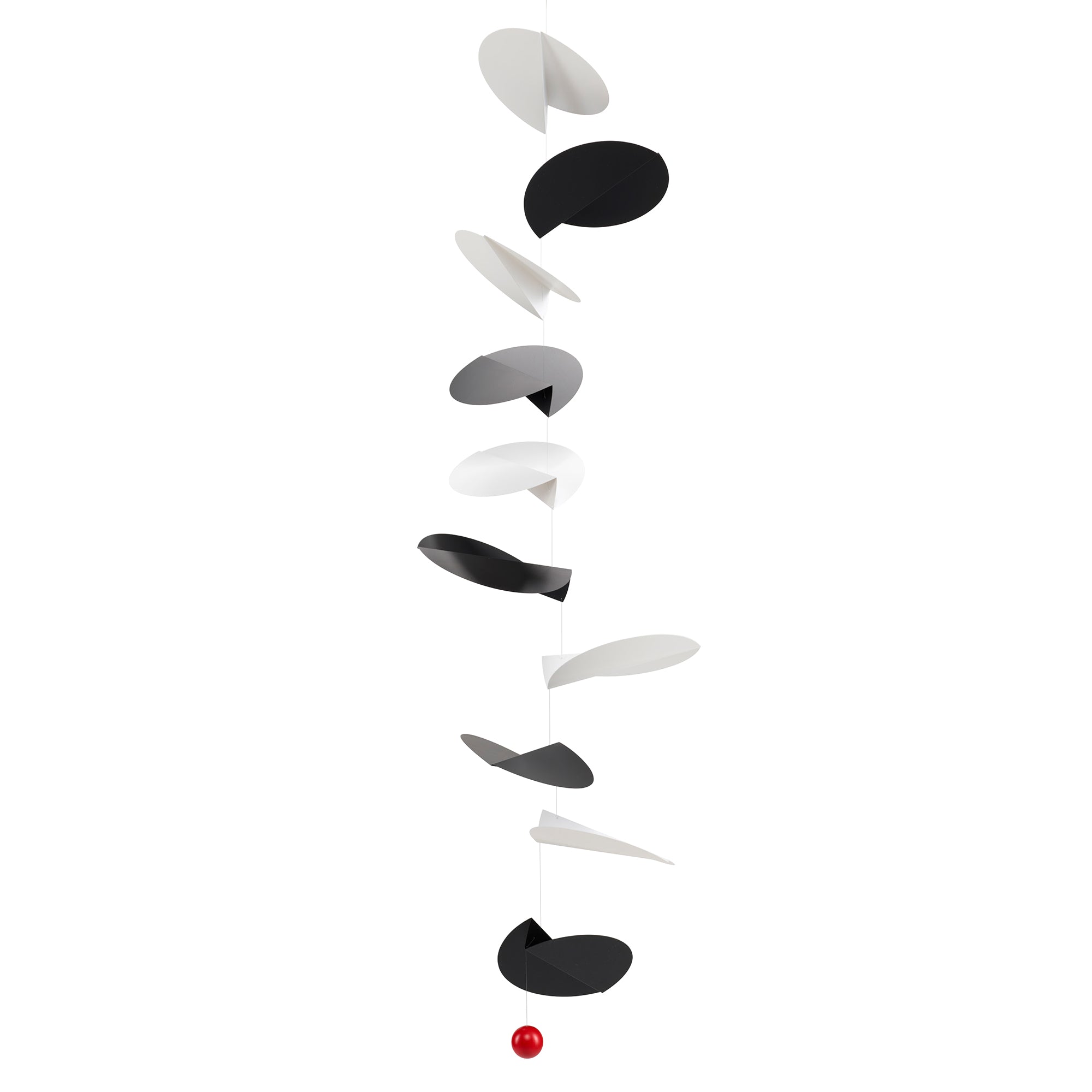 Flensted Mobiles - Turning Leaves Mobile | small / schwarz/weiß