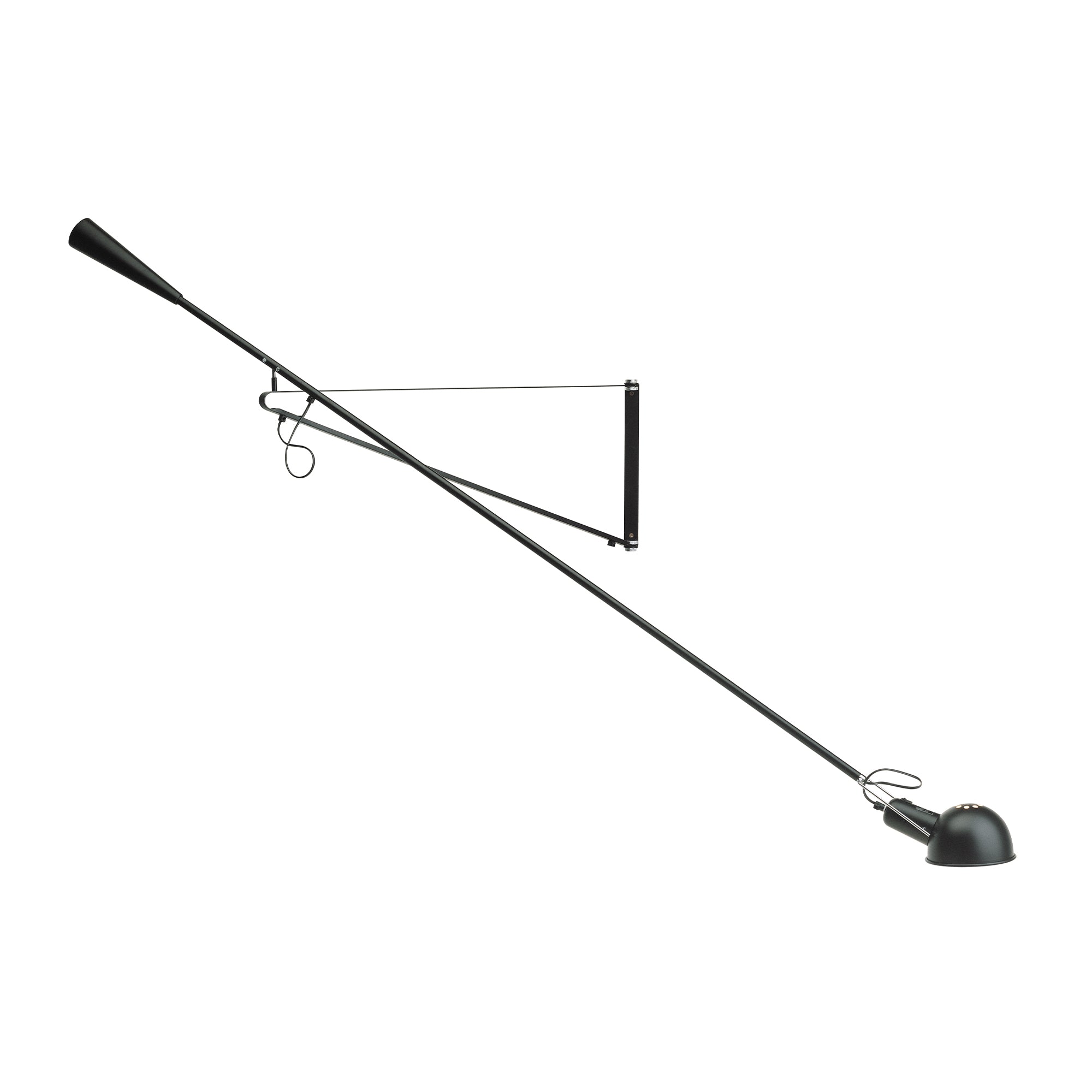 Flos - 265 Wandleuchte | regular / schwarz