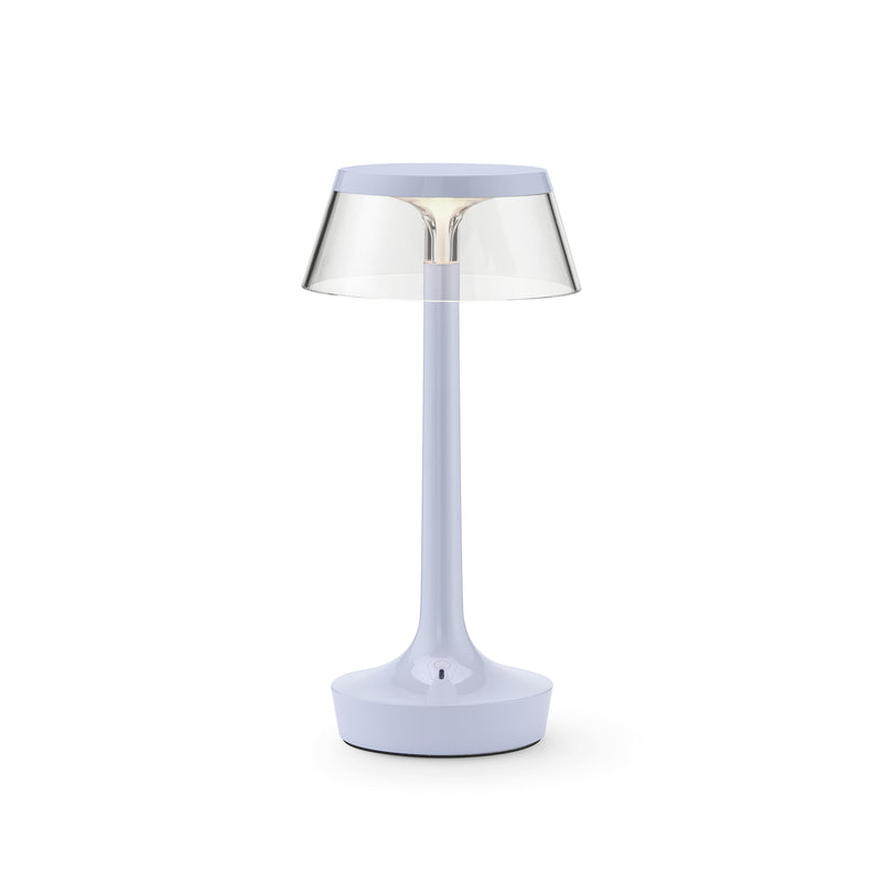 Flos - Bon jour Unplugged LED Akku-Tischleuchte Color Tune | faded blue
