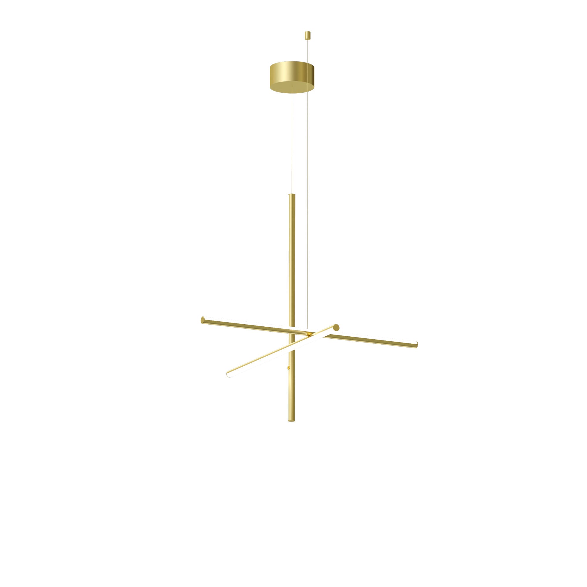 Flos - Coordinates LED Pendelleuchte | S1 / champagner eloxiert