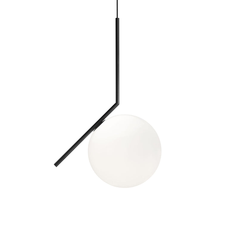Flos - IC Pendelleuchte BRO | Ø 30 cm / schwarz