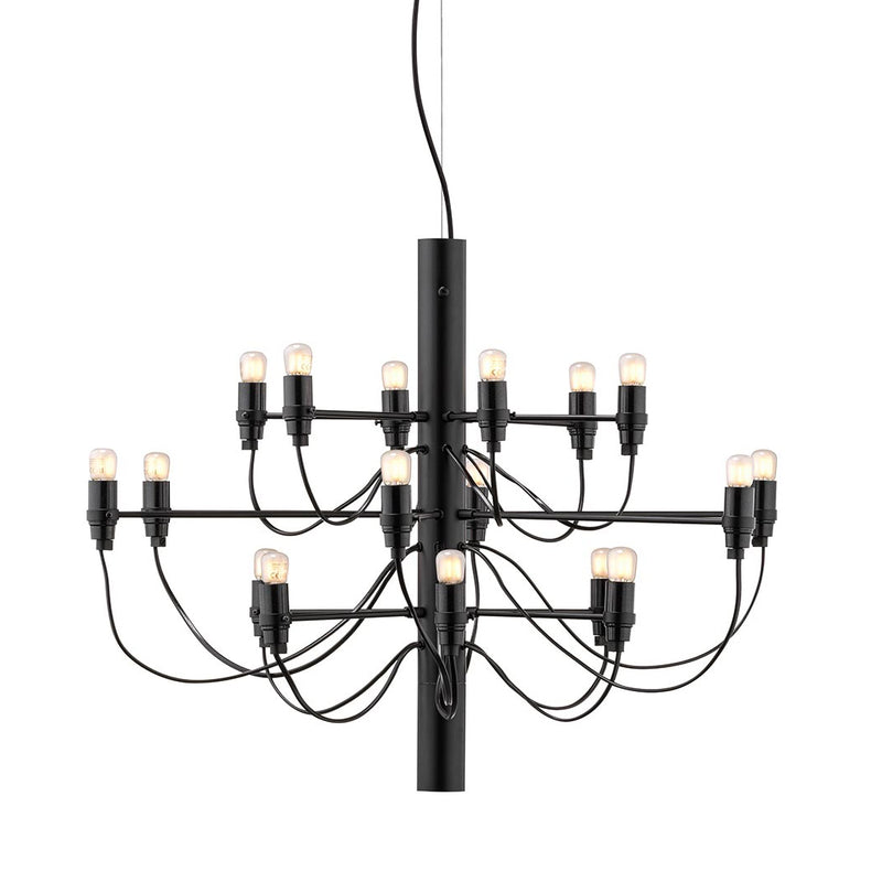 Flos - Kronleuchter 2097 | schwarz frosted