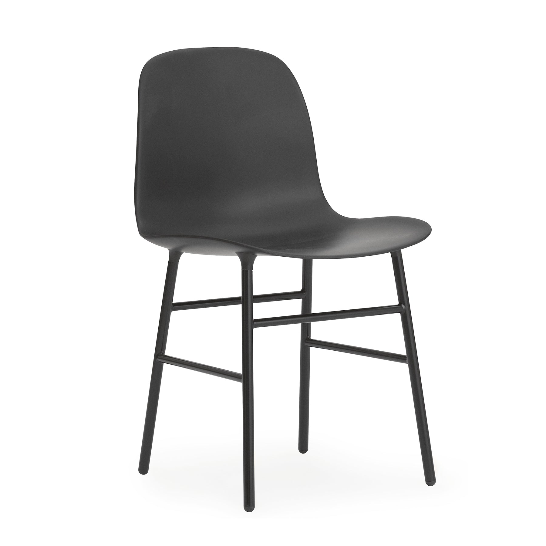 Normann Copenhagen - Form Chair (Stahl) | schwarz