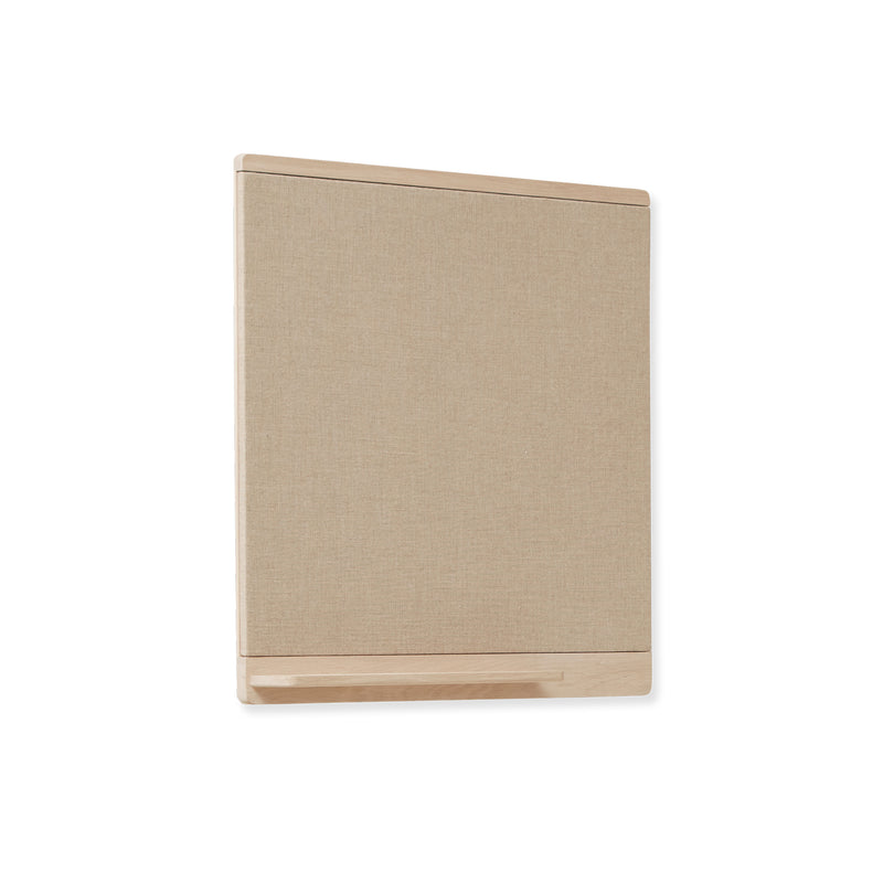 Form &amp; Refine - Rim Pinwand | Eiche weiß geölt / 75 x 75 cm