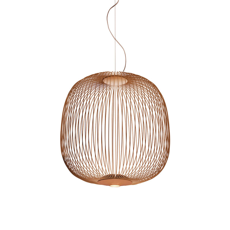 Foscarini - Spokes Pendelleuchte 2 | mit MyLight / normal / kupfer