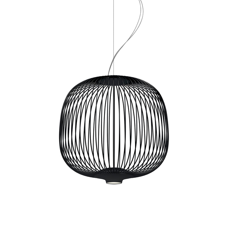 Foscarini - Spokes Pendelleuchte 2 | nicht dimmbar / piccola / schwarz