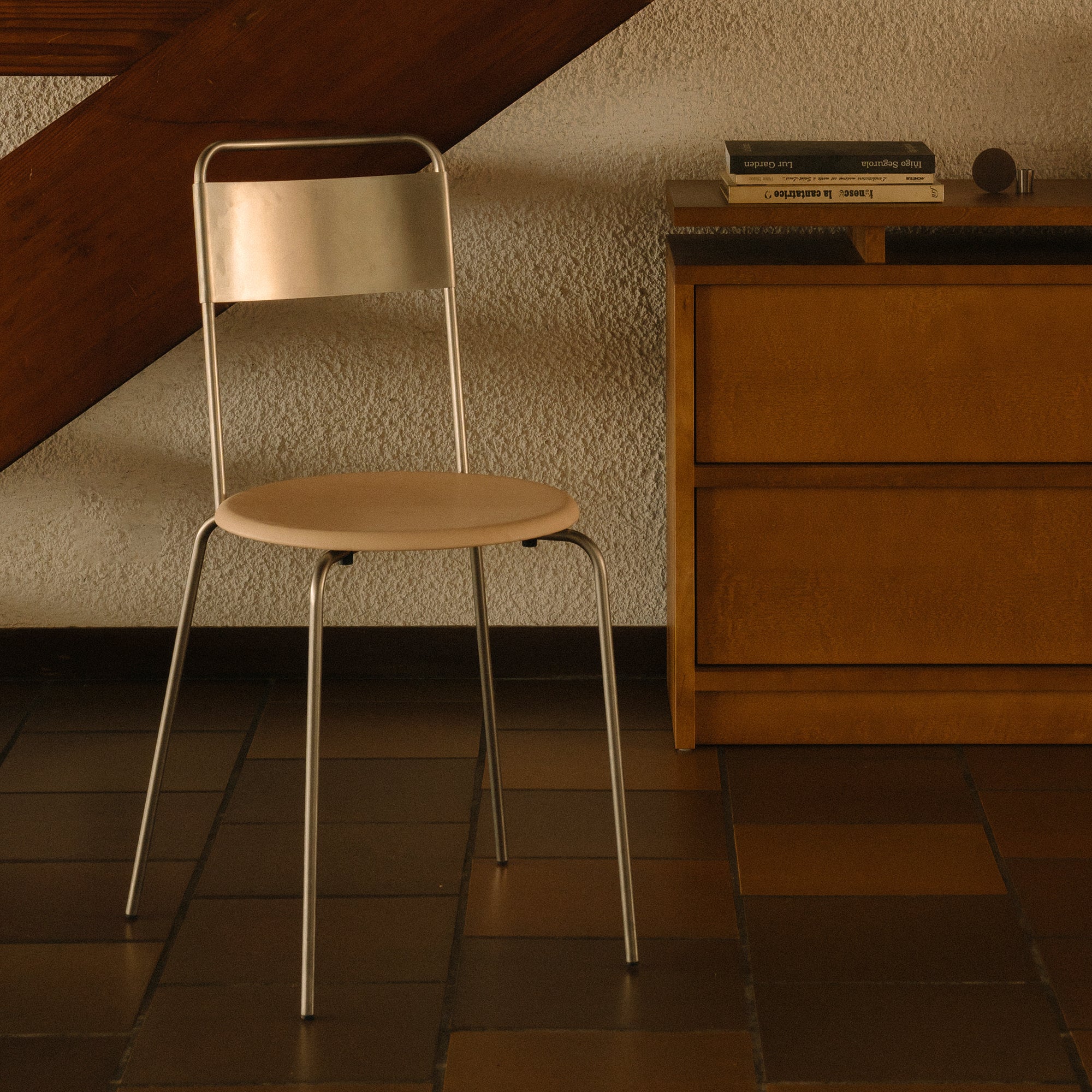 Frama - Petit Rond Stuhl | Leder natural