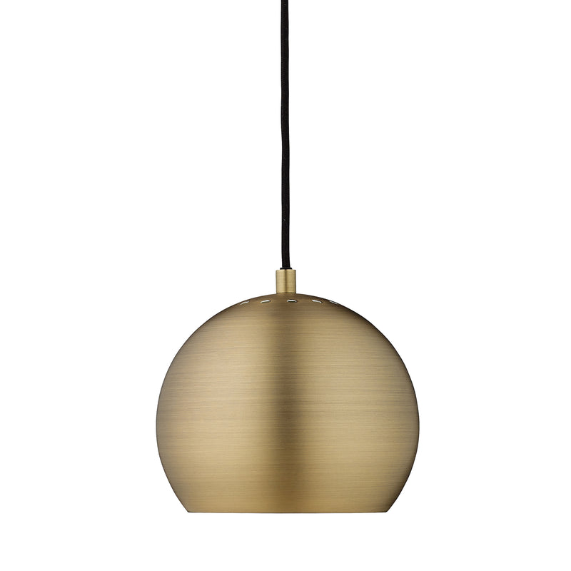 Frandsen - Ball Pendelleuchte | Ø 18 cm / antikmessing matt/weiß