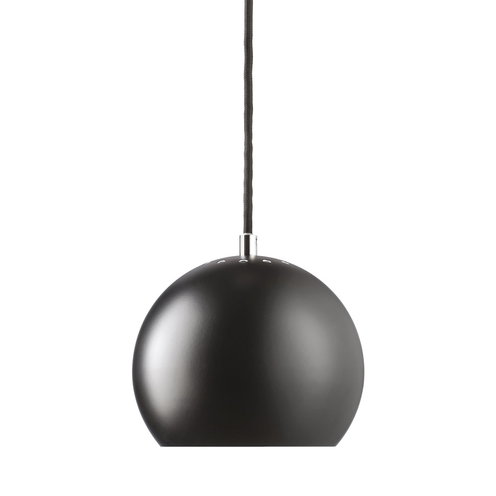 Frandsen - Ball Pendelleuchte | Ø 18 cm / schwarz matt/weiß