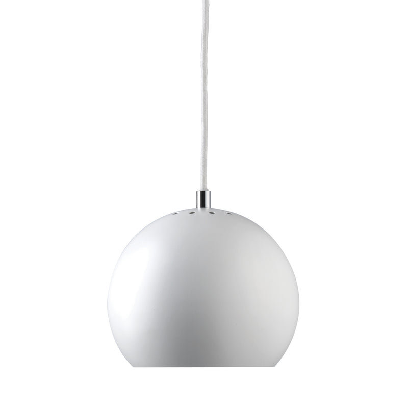 Frandsen - Ball Pendelleuchte | Ø 18 cm / weiß matt/weiß