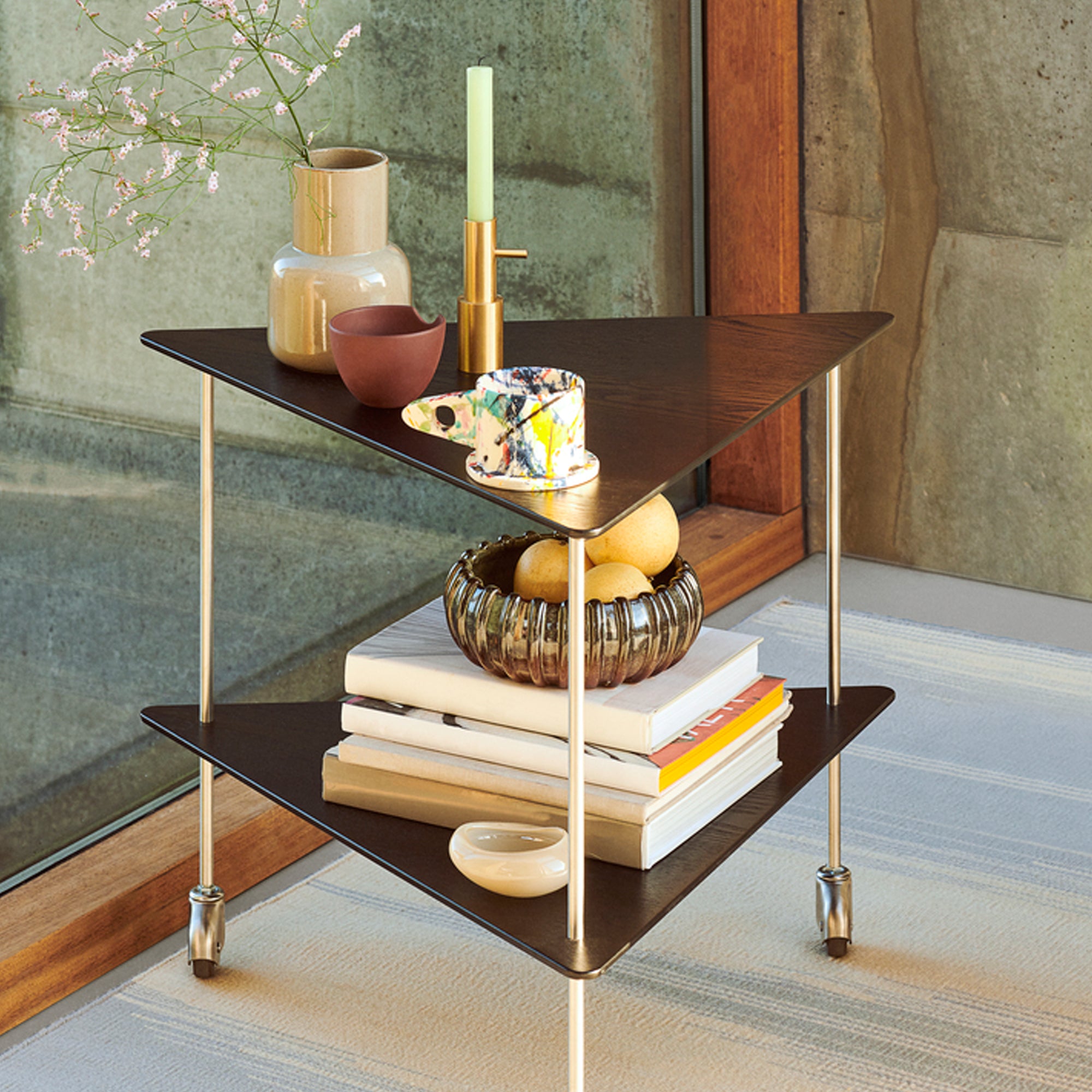 Fritz Hansen - AJ Trolley Beistelltisch | Esche schwarz