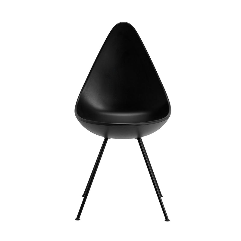 Fritz Hansen - Drop Stuhl | schwarz/schwarz