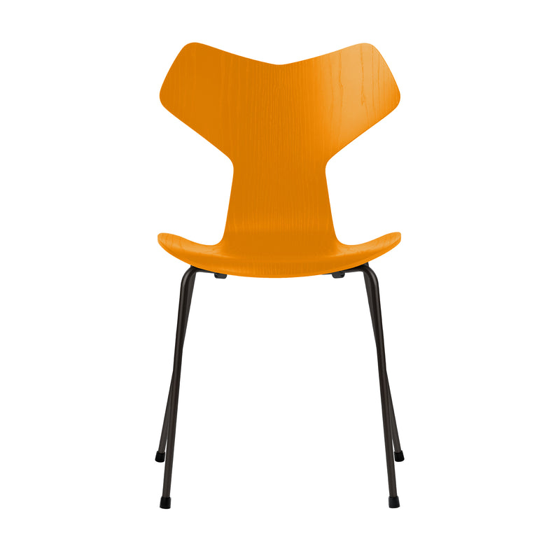 Fritz Hansen - Grand Prix Stuhl (Sense of Colour) | burnt yellow