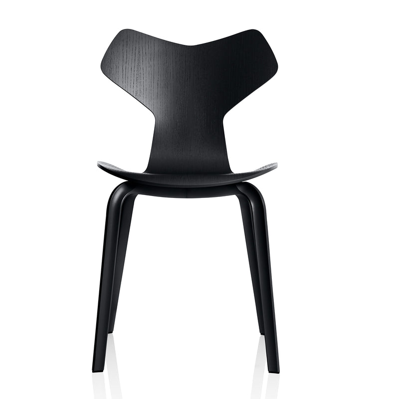Fritz Hansen - Grand Prix Stuhl Holz | Esche schwarz