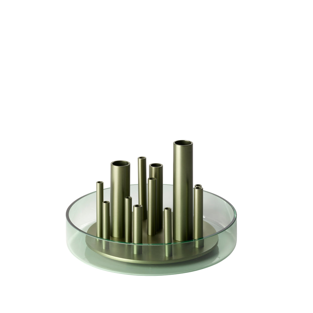 Fritz Hansen - Ikeru Vase | klein / forest green