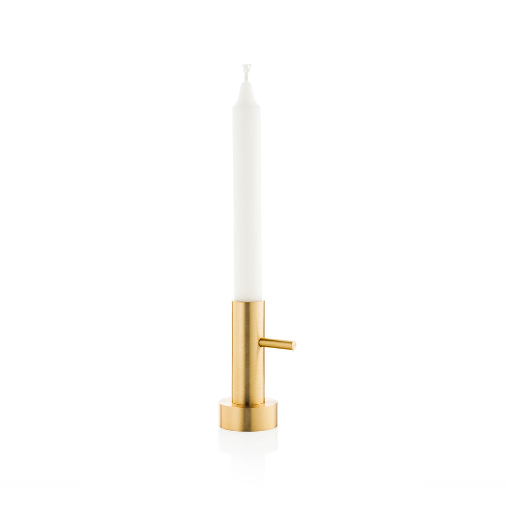 Fritz Hansen - Kerzenständer | Messing / H 10,5 cm / Ø 5 cm