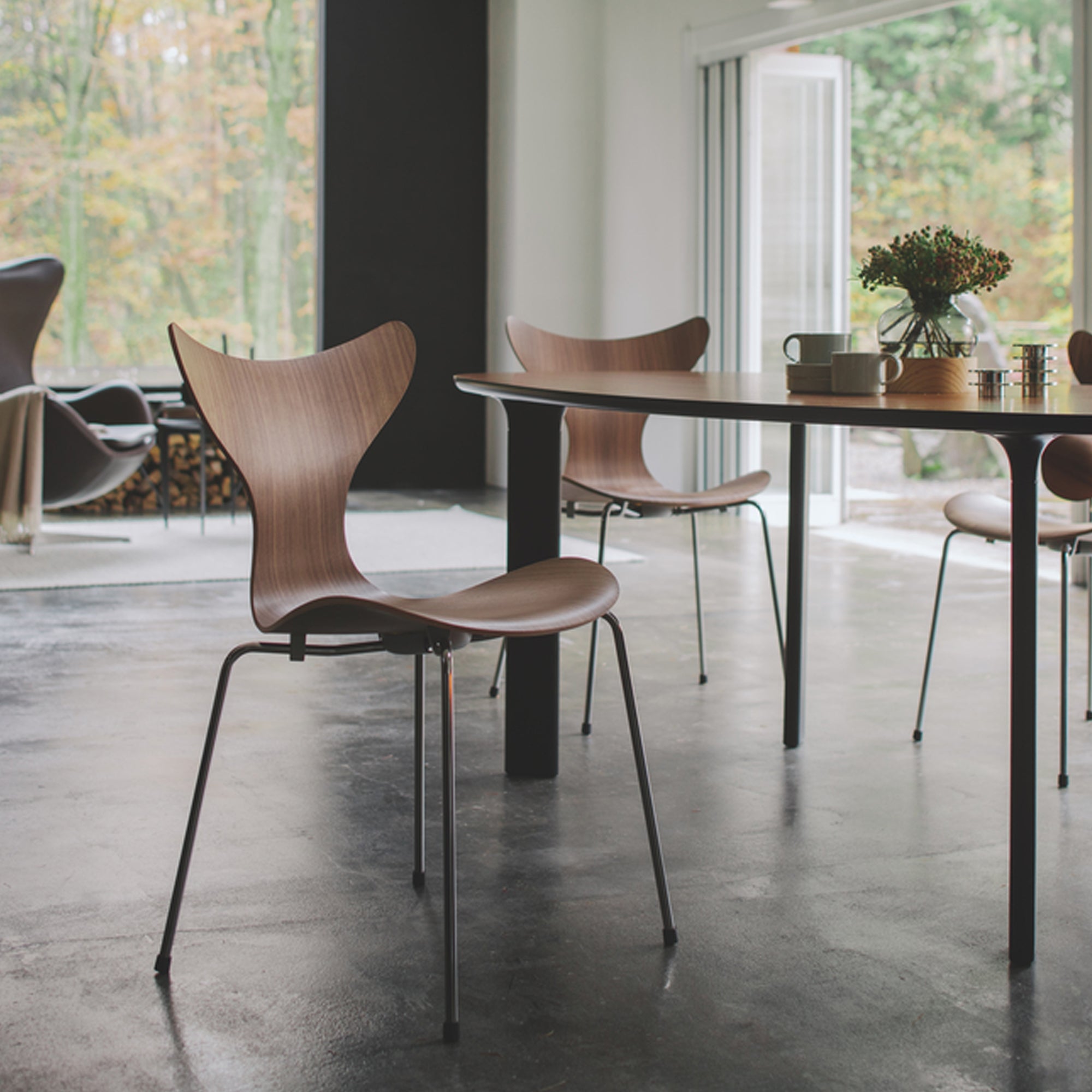 Fritz Hansen - Lily Stuhl | ohne Armlehne