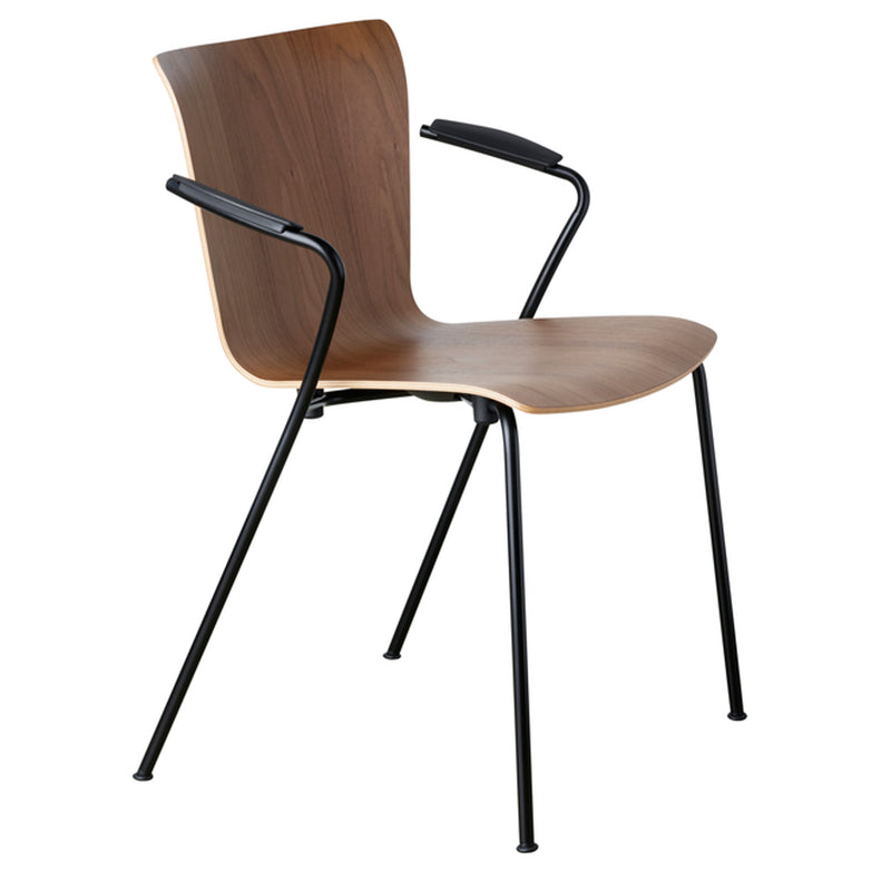 Fritz Hansen - Vico Duo Armlehnenstuhl | Walnuss