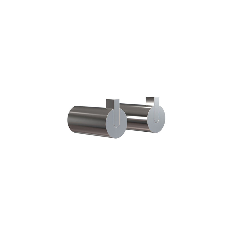 Frost - Nova 2 Wandhaken | Ø 16 x T 27 mm / edelstahl gebürstet