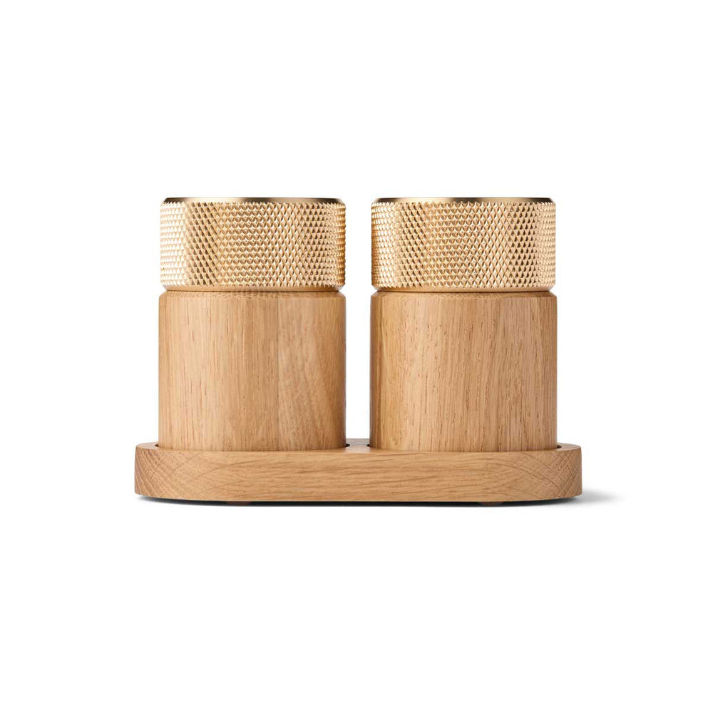 Gejst - Sina Salz- und Pfeffermühle | oak/brass