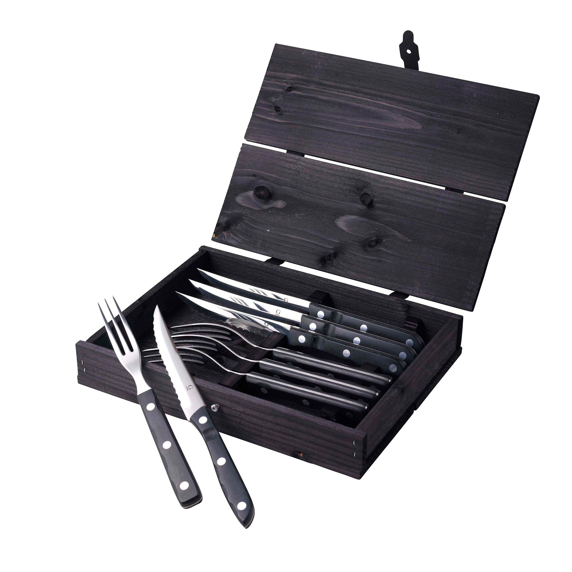 Gense - Old Farmer Steak Besteck | 8-tlg. / Stahl