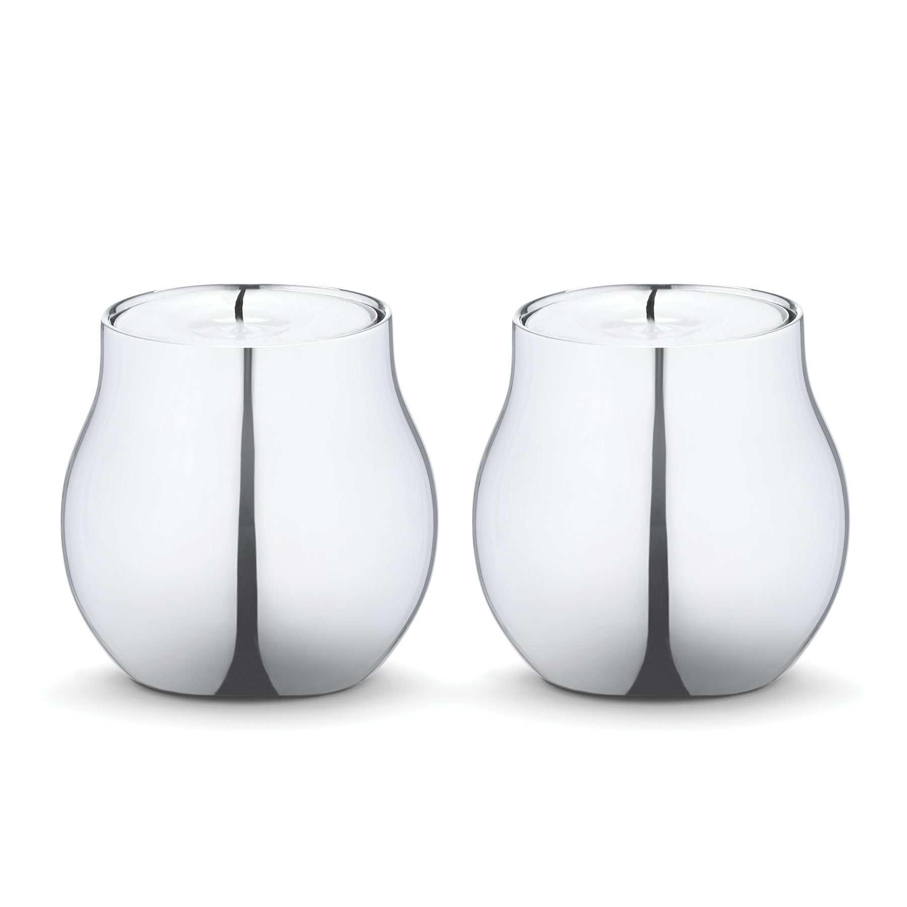 Georg Jensen - Cafu Teelichthalter Edelstahl | 