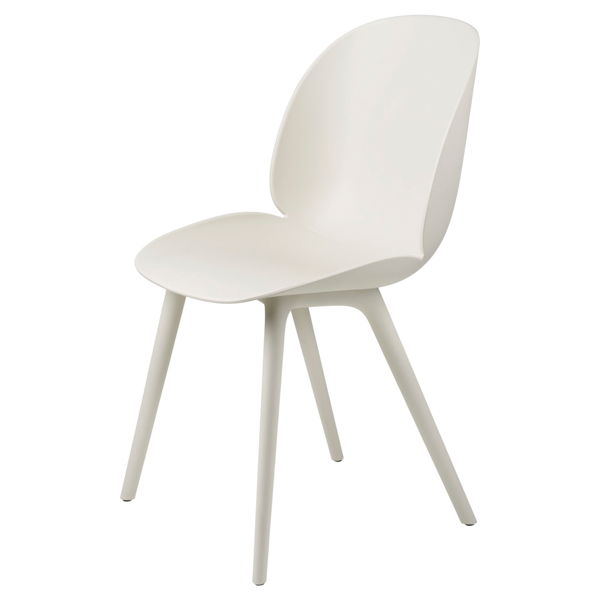 Gubi - Beetle Dining Stuhl Outdoor | alabaster white