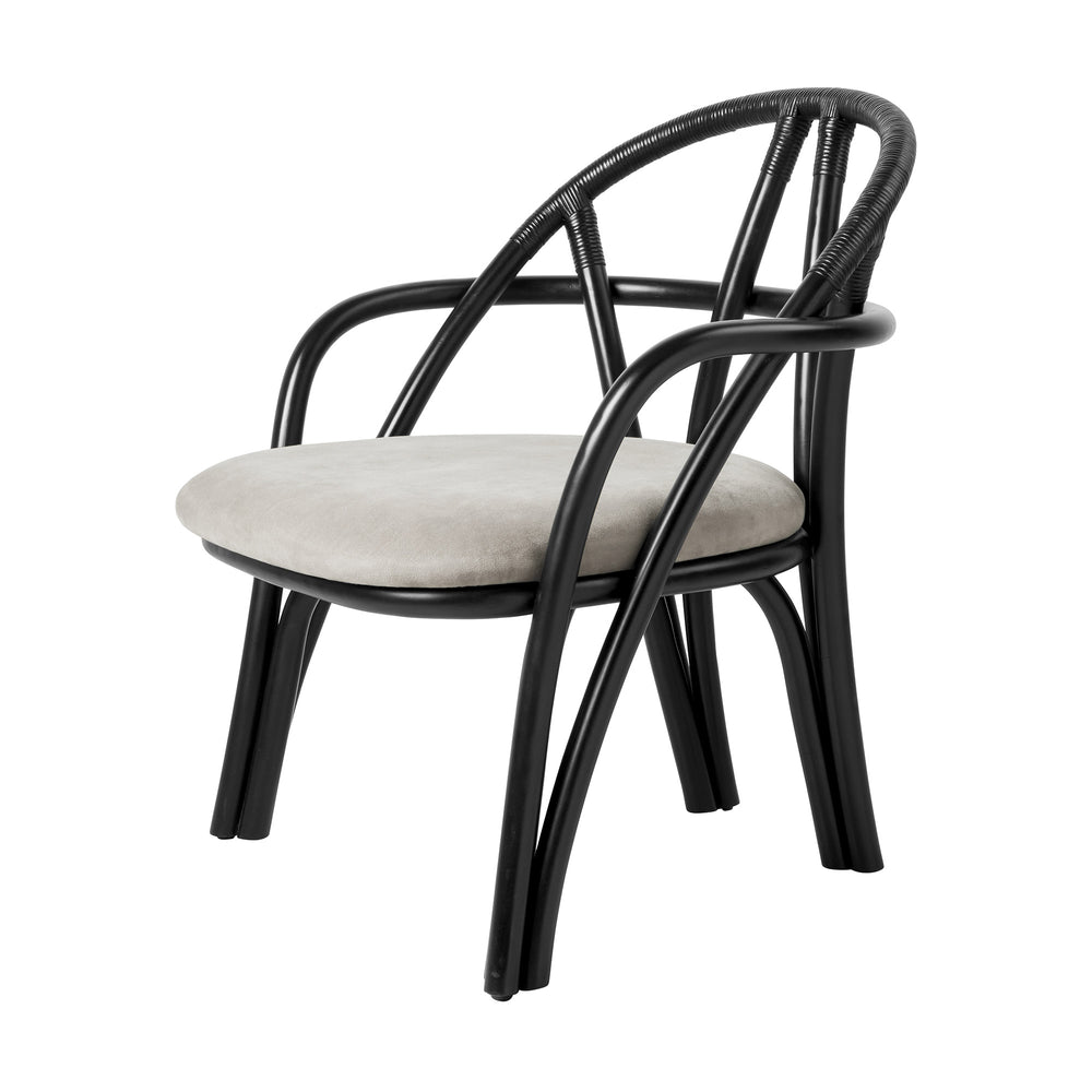 Gubi - Bistra Lounge Sessel | ebony