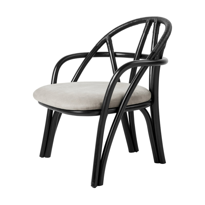 Gubi - Bistra Lounge Sessel | ebony
