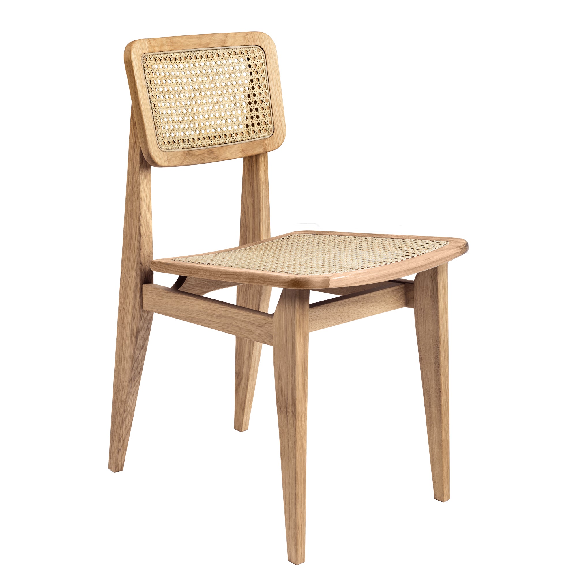 Gubi - C-Chair Dining Chair All French | Eiche geölt