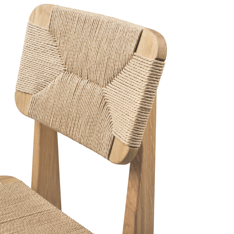 Gubi - C-Chair Dining Chair Paper Cord