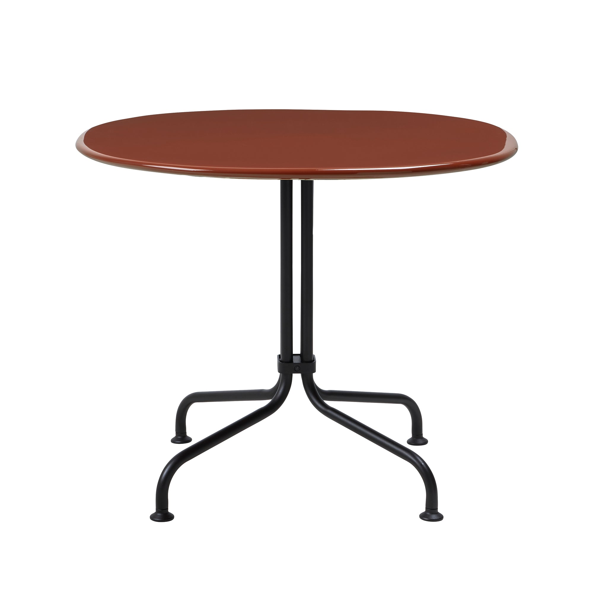 Gubi - Carmel Bistro Loungetisch | schwarz/clam white