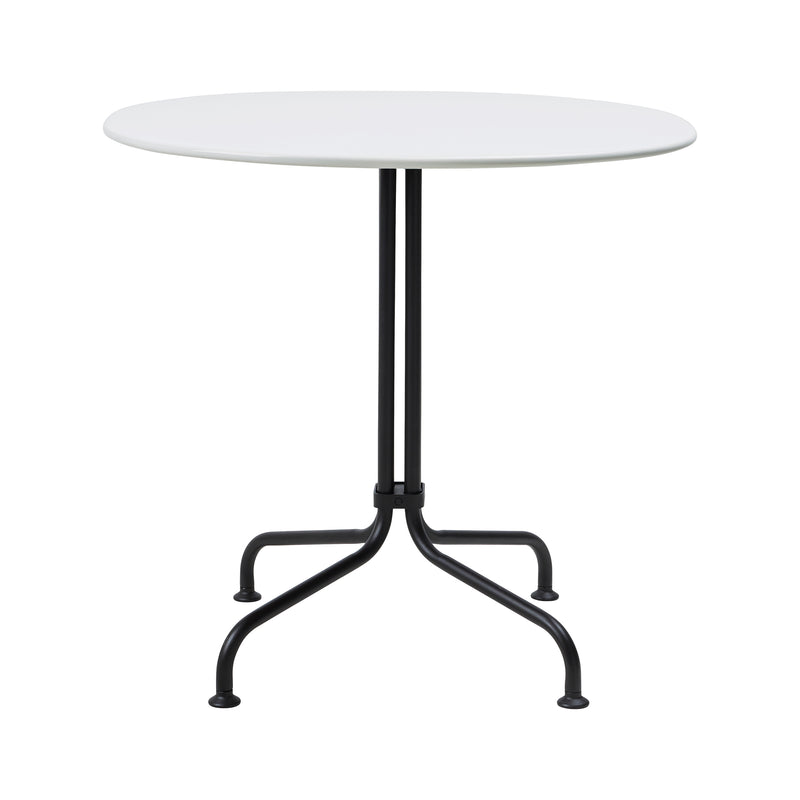 Gubi - Carmel Bistroesstisch | schwarz/clam white