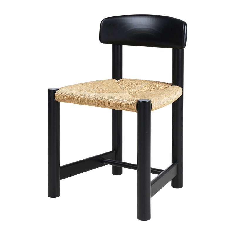 Gubi - Daumiller Stuhl | schwarz-braun