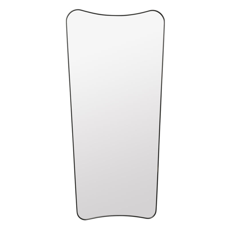 Gubi - F.A. 33 Wandspiegel | 146 x 69 cm / messing schwarz