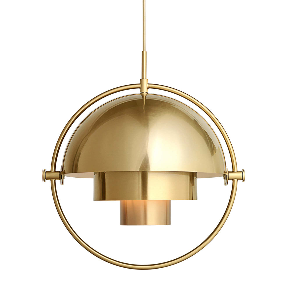 Gubi - Multi-Lite Pendelleuchte | Ø 36 cm / messingfarben