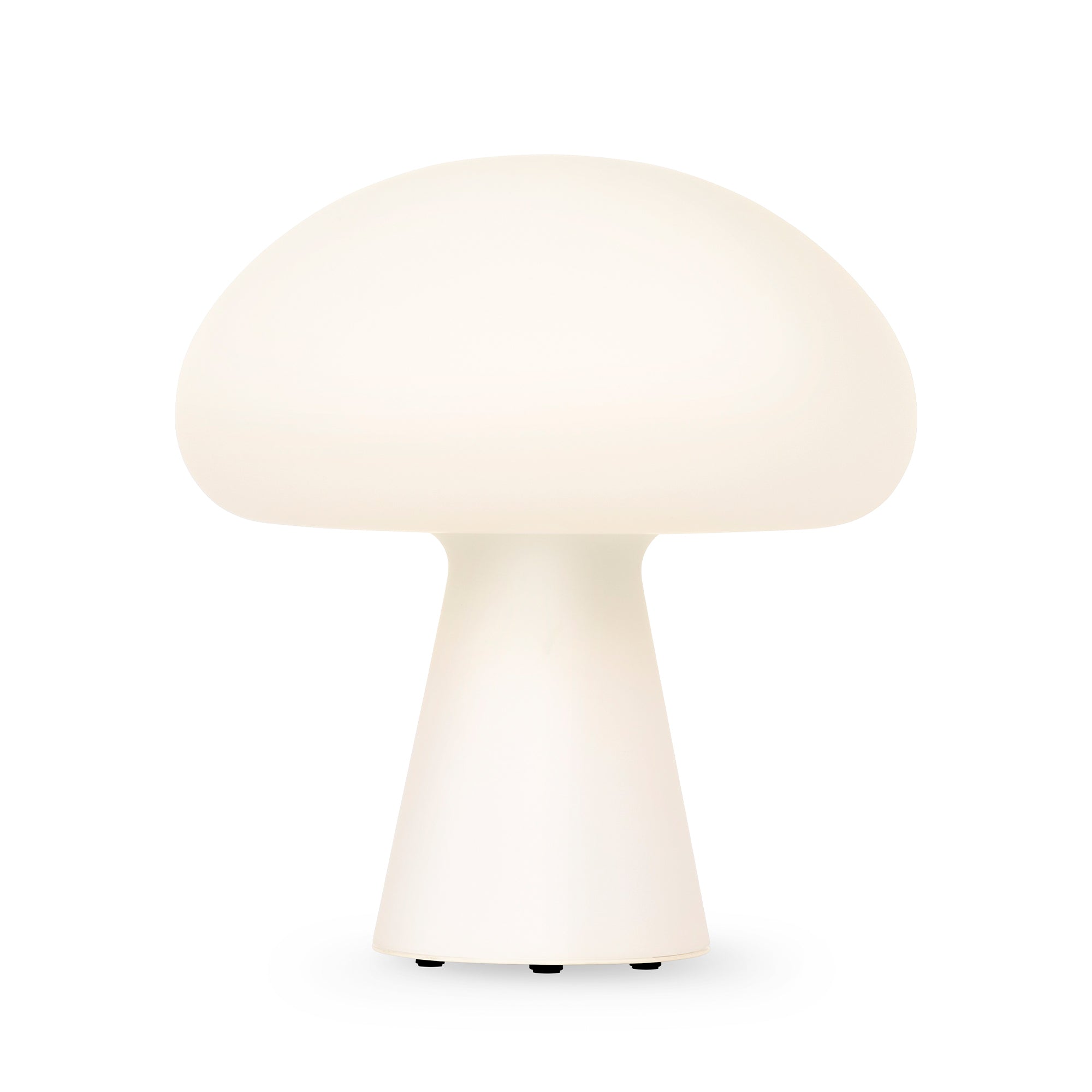 Gubi - Obello Tischleuchte LED Outdoor | Forsted glas