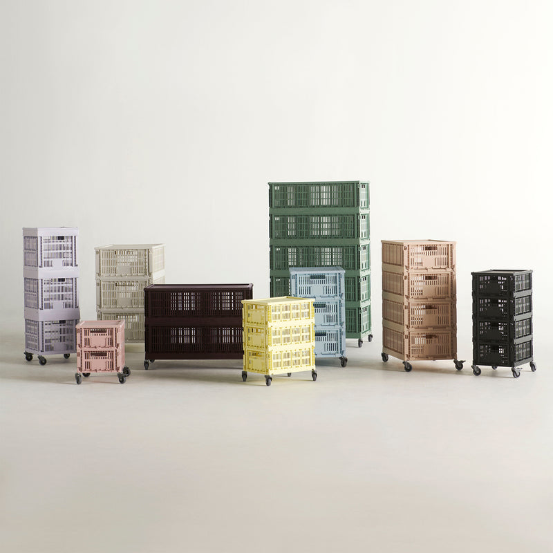 HAY - Colour Crate S Korb-Set recycled