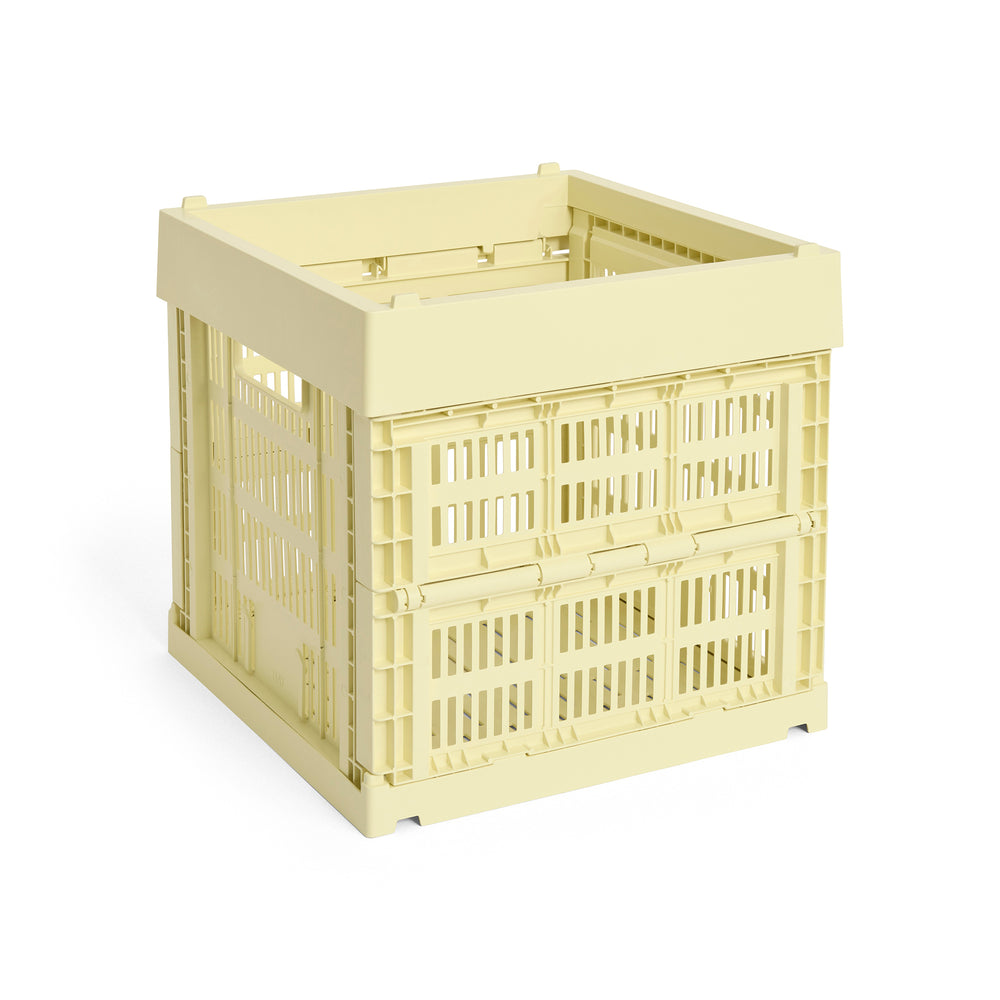 HAY - Colour Crate Korb Cube | hellgelb