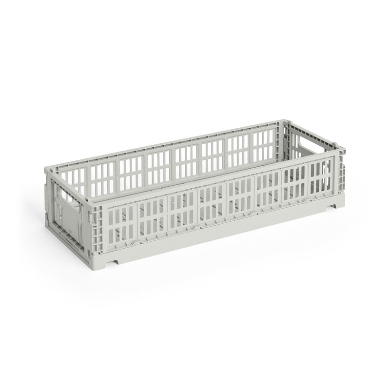 HAY - Colour Crate Korb Mini Oblong | grey