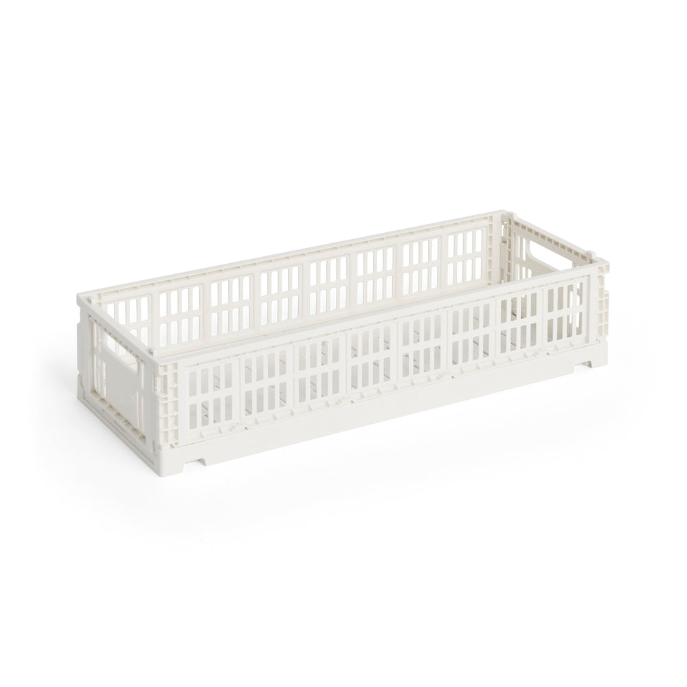HAY - Colour Crate Korb Mini Oblong | off white