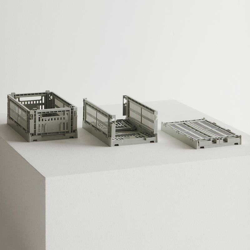 HAY - Colour Crate S Korb-Set recycled