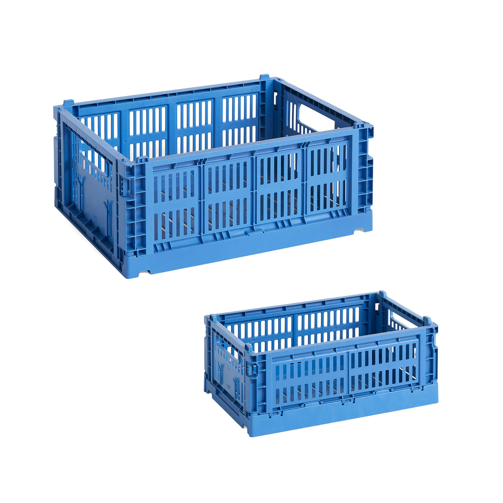 HAY - Colour Crate Korb M + S | electric blue