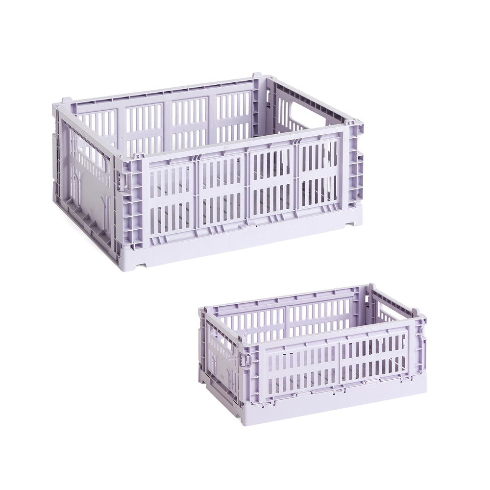 HAY - Colour Crate Korb M + S | lavender