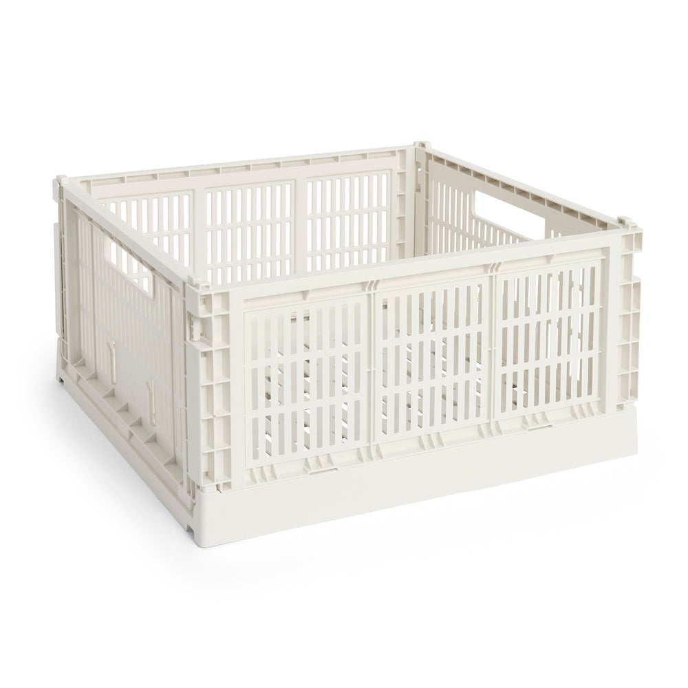 HAY - Colour Crate Korb Square | L / off white