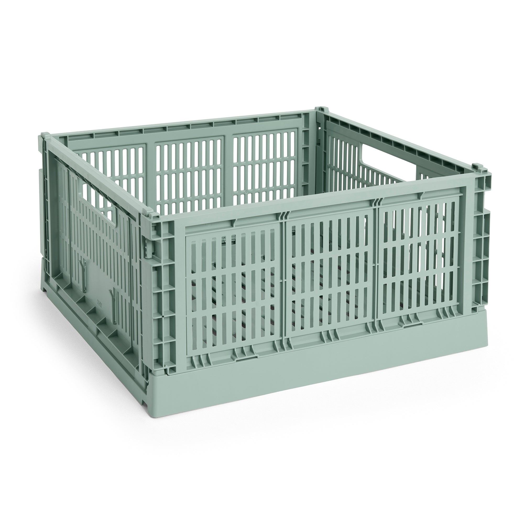 HAY - Colour Crate Korb Square | L / sage green