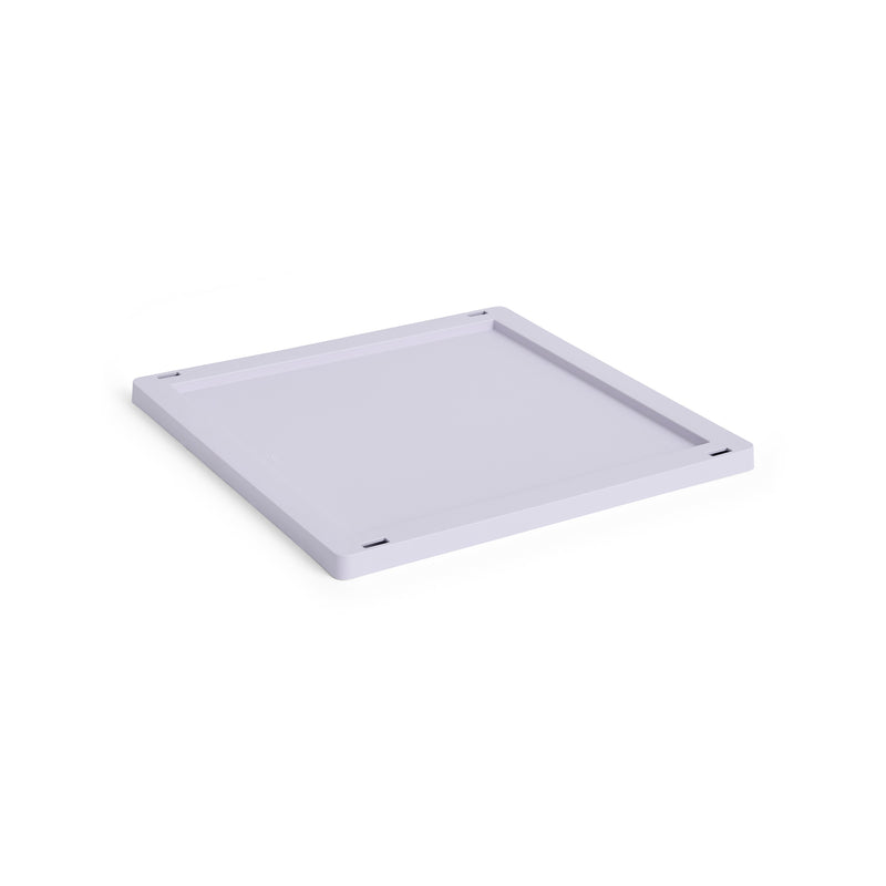 HAY - Deckel für Colour Crate Square Korb | Kunststoff / M / lavender