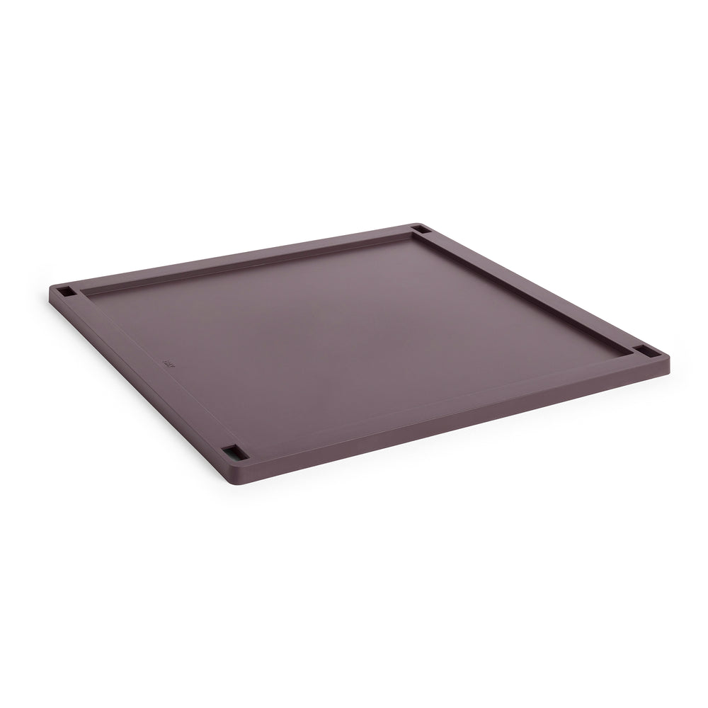 HAY - Deckel für Colour Crate Square Korb | Kunststoff / L / bordeaux