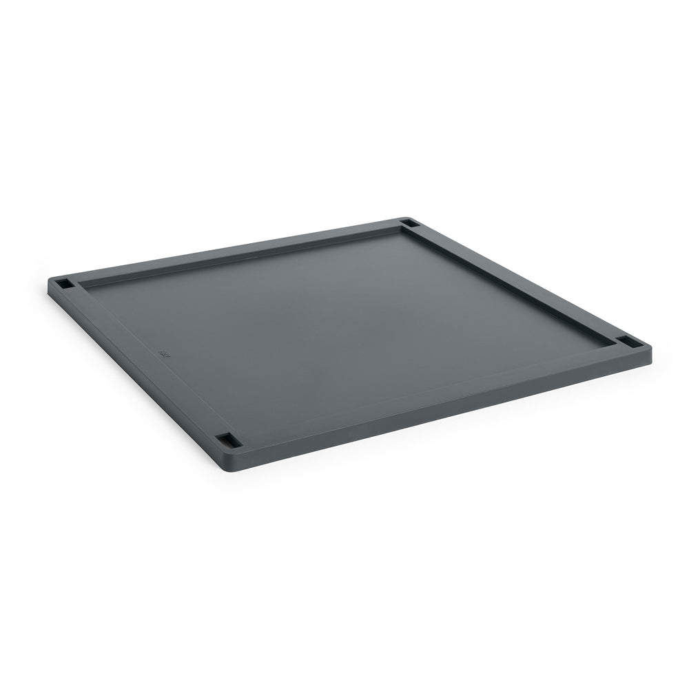 HAY - Deckel für Colour Crate Square Korb | Kunststoff / L / charcoal