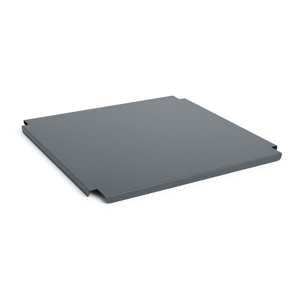 HAY - Deckel für Colour Crate Square Korb | Metall / L / charcoal